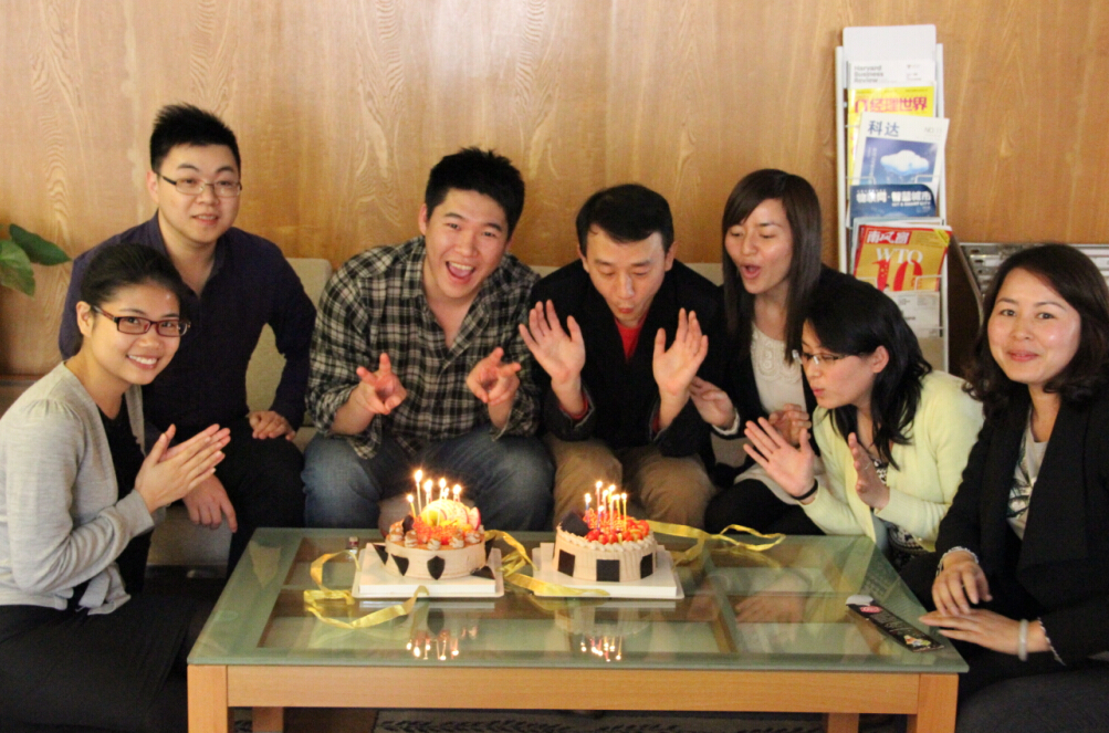 2012年公司員工生日慶祝